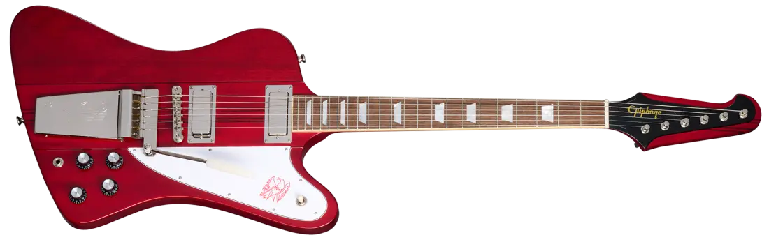 1963 Firebird V Electric Guitar with Hardshell Case - Cherry