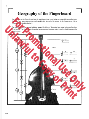 Vade Mecum For The Double Bass - Vance - Double Bass - Book