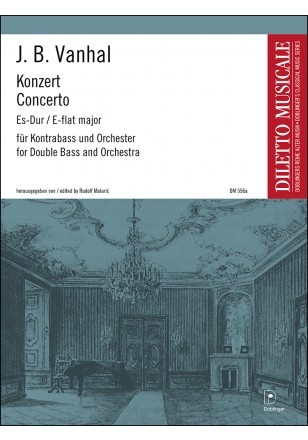 Concerto in Eb Major - Vanhal - Double Bass/Piano - Book