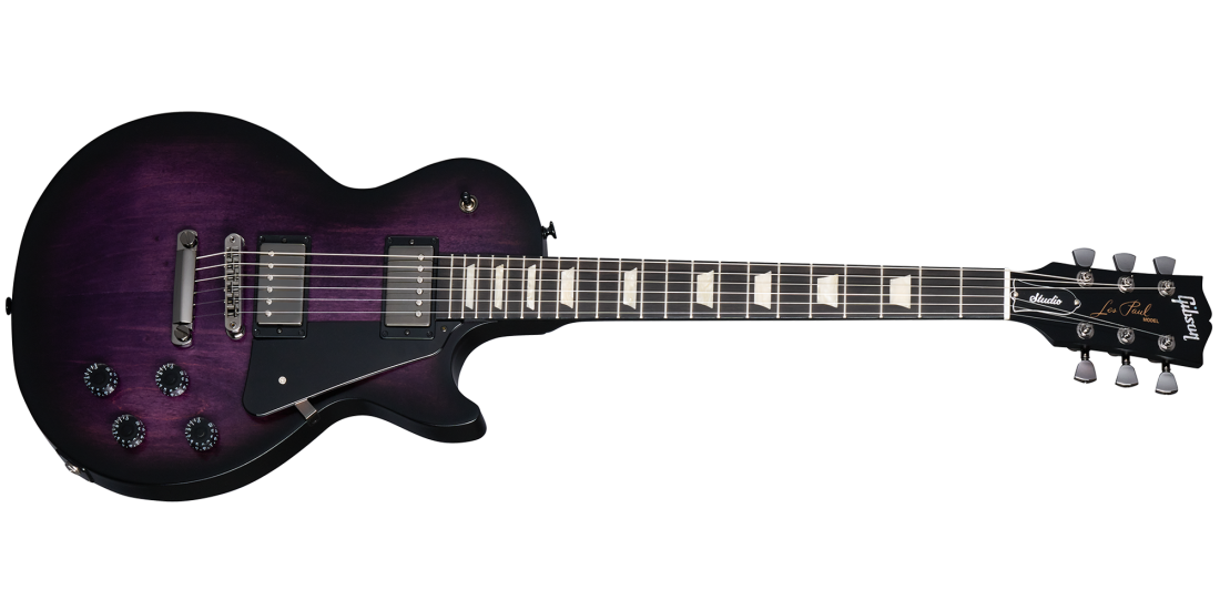 Les Paul Modern Studio Electric Guitar - Dark Purple Burst Satin