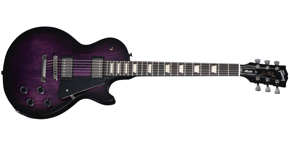 Les Paul Modern Studio Electric Guitar - Dark Purple Burst Satin