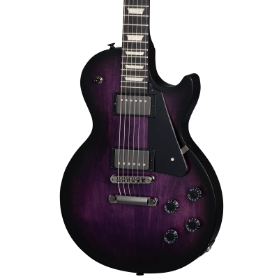 Les Paul Modern Studio Electric Guitar - Dark Purple Burst Satin