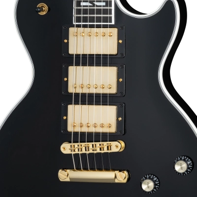 Les Paul Supreme Electric Guitar, 3-Pickup - Ebony