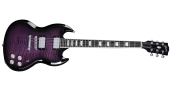 Gibson - SG Modern Electric Guitar - Dark Purple Burst