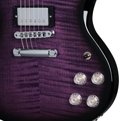 SG Modern Electric Guitar - Dark Purple Burst