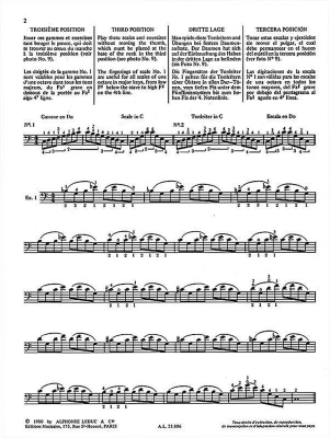 Nouvelle Technique de la Contrebasse, Volume 2 - Rabbath - Double Bass - Book