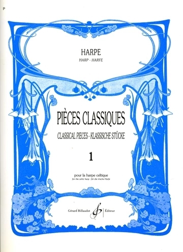 Pieces classiques, Volume 1 - Dentu - Celtic Harp - Book