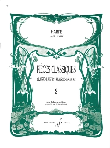 Pieces classiques, Volume 2 - Dentu - Celtic Harp - Book