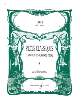 Gerard Billaudot - Pieces classiques, Volume 2 - Dentu - Celtic Harp - Book