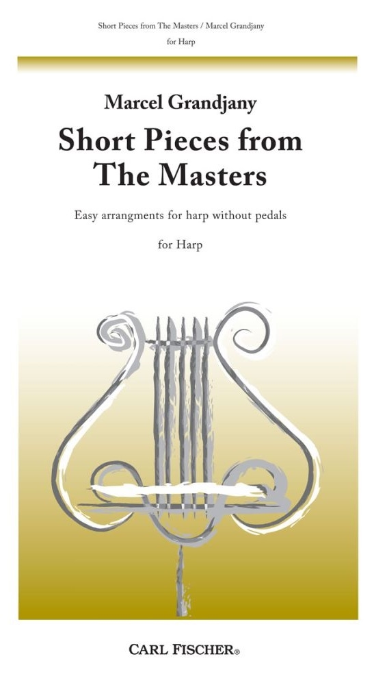 Short Pieces From The Masters - Gluck/Schubert/Passler - Harp - Book