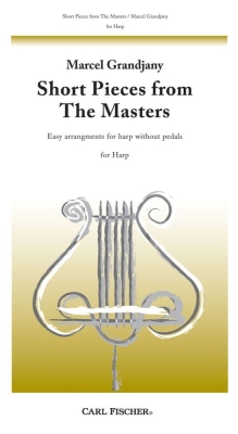 Carl Fischer - Short Pieces From The Masters - Gluck/Schubert/Passler - Harp - Book