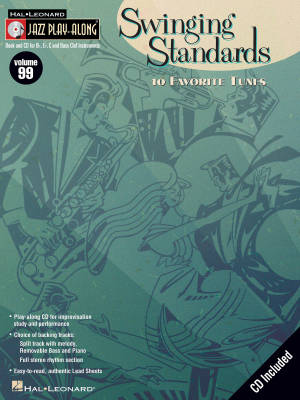 Swinging Standards: Jazz Play-Along Volume 99 - Book/CD