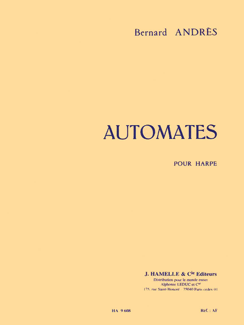Automates - Andres - Harp - Book