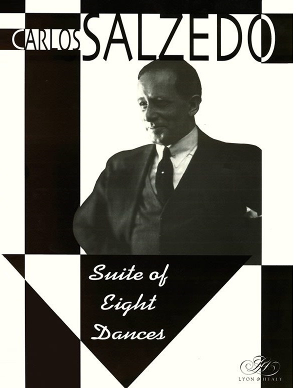 Suite of Eight Dances - Salzedo - Pedal Harp - Book