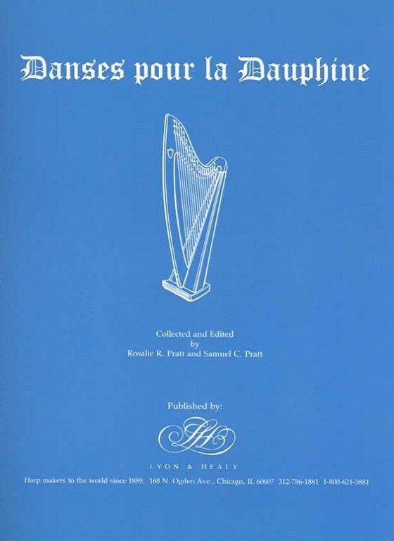 Danses pour la Dauphine - Pratt/Pratt - Harp - Book