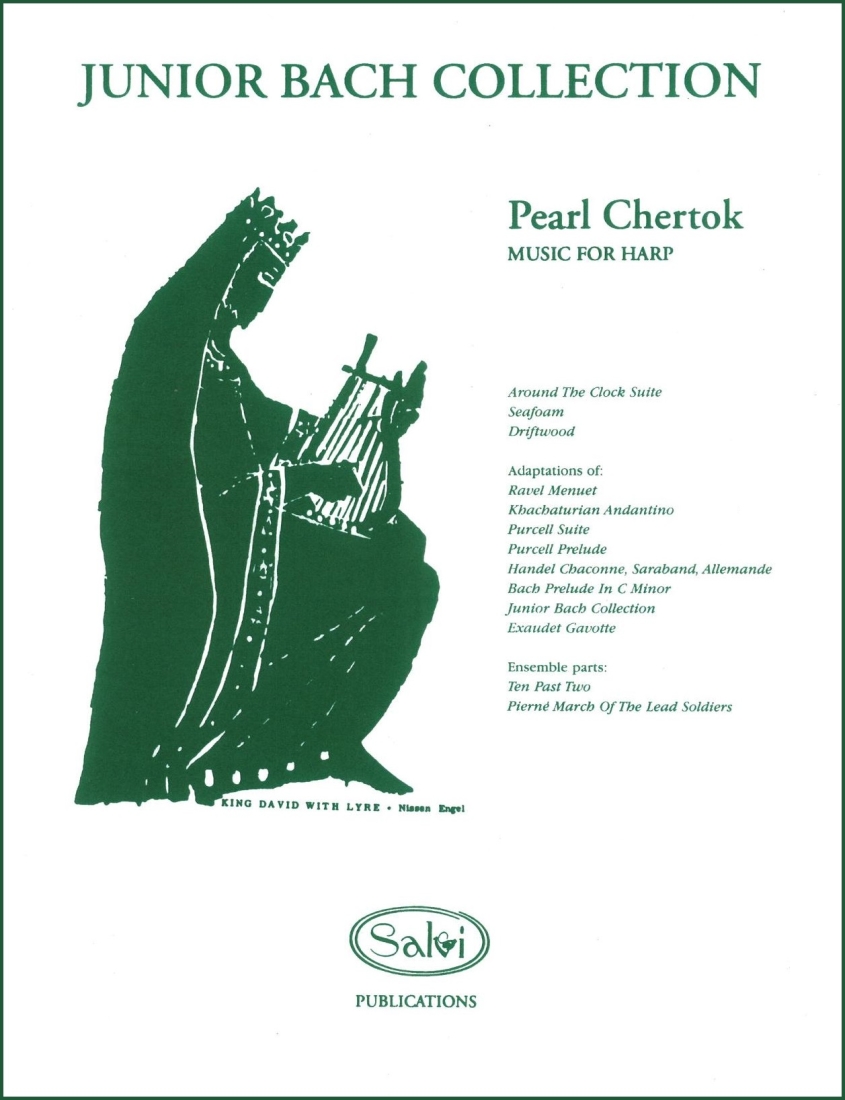Junior Bach Collection - Bach/Chertok - Harp -  Book