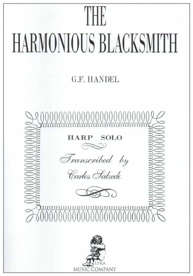 The Harmonious Blacksmith - Handel/Salzedo - Harp - Sheet Music