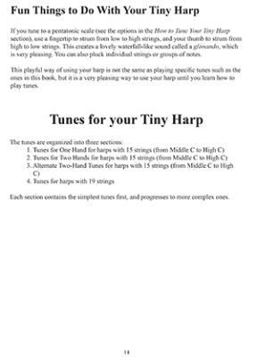 Playing Your Tiny Harp - Riley/Govier - Harp - Book