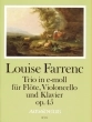 Amadeus Verlag - Trio in E minor, Op. 45 (1968) - Farrenc\/Morgan - Flute\/Cello\/Piano - Score\/Parts