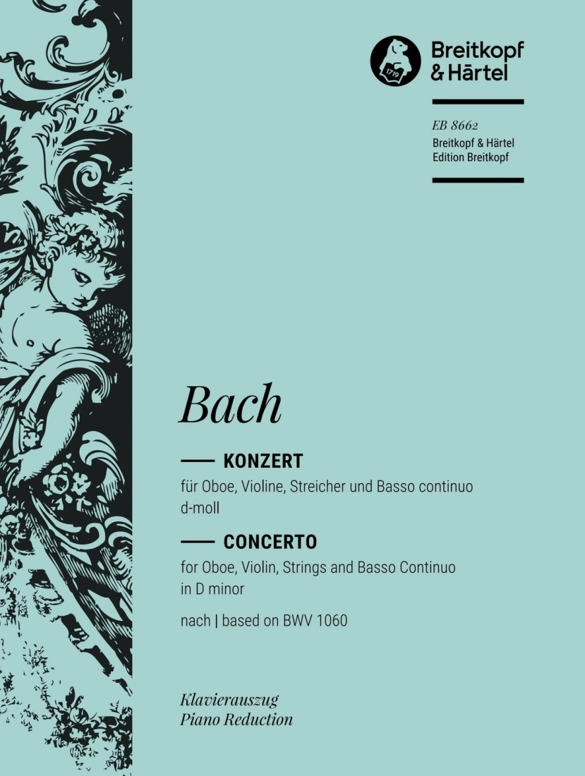 Double Concerto in D minor reconstructed after BWV 1060 - Bach/Hofmann - Oboe/Violin/Piano - Score/Parts