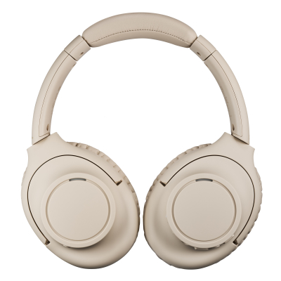 Audio-Technica - ATH-S300BT Over the Ear Wireless Headphones - Beige