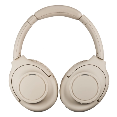 Audio-Technica - ATH-S300BT Over the Ear Wireless Headphones - Beige