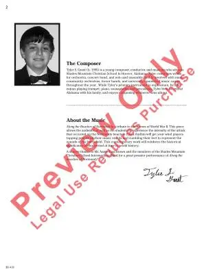 Along the Beaches of Normandy - Grant - Concert Band - Gr. 1.5