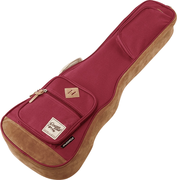 Powerpad Designer Collection Gigbag for Tenor Ukuleles - Wine Red