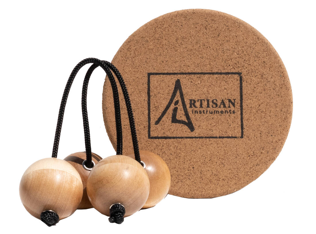 2\'\' Boom Kashakas with Adjustable Rope