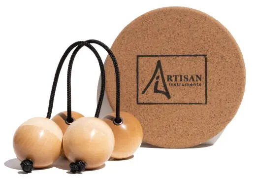 Artisan Instruments - 2.25 Papa Kashakas with Adjustable Rope