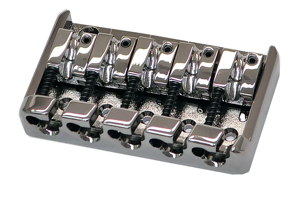 5-String Bass Bridge - Cosmos Black