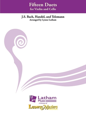 Latham Music - 15 Duets for Violin and Cello - Latham - Violin/Cello - Book