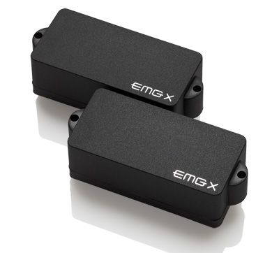 EMG - P5X Bass Pickup Set - Black