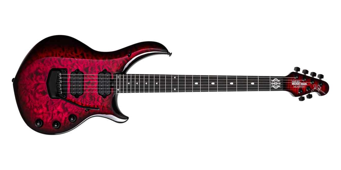 BFR Majesty 6-String Electric Guitar with Softshell Case - Red Nebula