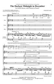 The Darkest Midnight in December - Main - SATB divisi