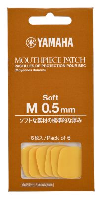 Yamaha Band - Mouthpiece Patch for Wind Instruments - 0.5mm, Soft