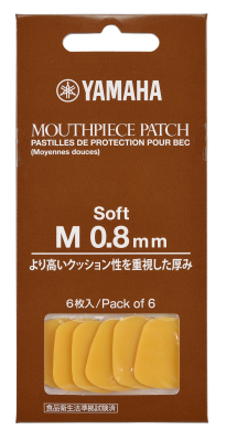 Yamaha Band - Mouthpiece Patch for Wind Instruments - 0.8mm, Soft