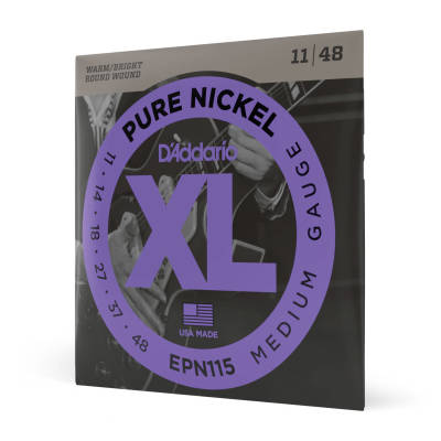 EPN115 - Pure Nickel Round Wound BLUES/JAZZ ROCK 11-48