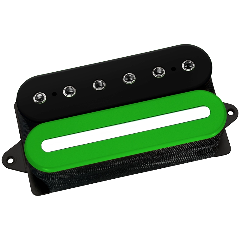 Crunch Lab John Petrucci Signature Humbucker Bridge Pickup - Black and Green