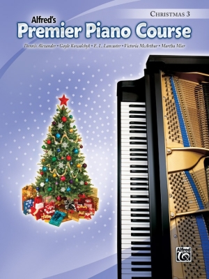 Alfred Publishing - Premier Piano Course, Christmas 3 - Piano - Book