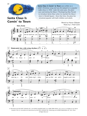 Premier Piano Course, Christmas 4 - Piano - Book