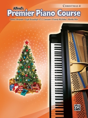 Alfred Publishing - Premier Piano Course, Christmas 4 - Piano - Book