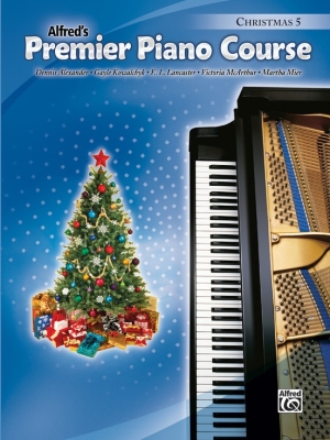 Alfred Publishing - Premier Piano Course, Christmas 5 - Piano - Book