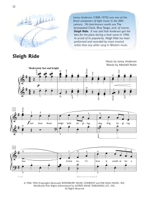 Premier Piano Course, Christmas 6 - Piano - Book
