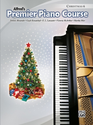 Alfred Publishing - Premier Piano Course, Christmas 6 - Piano - Book