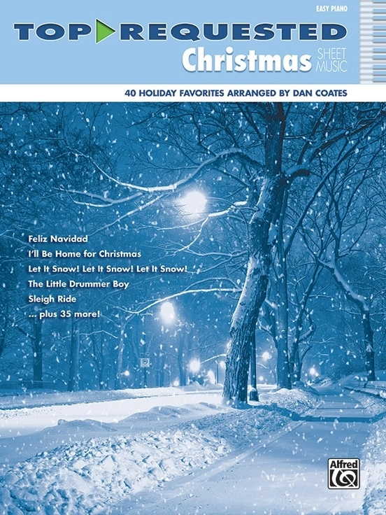 Top-Requested Christmas Sheet Music - Coates - Easy Piano - Book