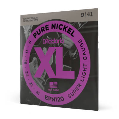 EPN120 - Pure Nickel Round Wound SUPER LIGHT 09-41