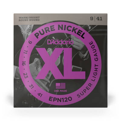 EPN120 - Pure Nickel Round Wound SUPER LIGHT 09-41