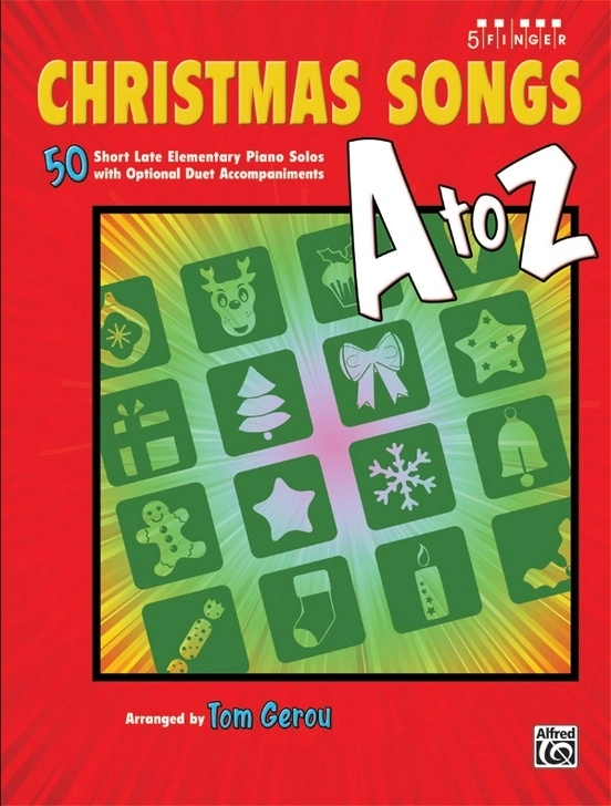 Christmas Songs A to Z - Gerou - Five Finger Piano - Book