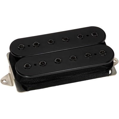 DiMarzio - Dominion F-Spaced Humbucker Bridge Pickup - Black with Black Poles